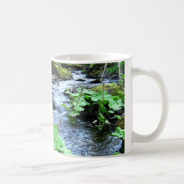 Taza De Café Creek de piedra (Derecha)