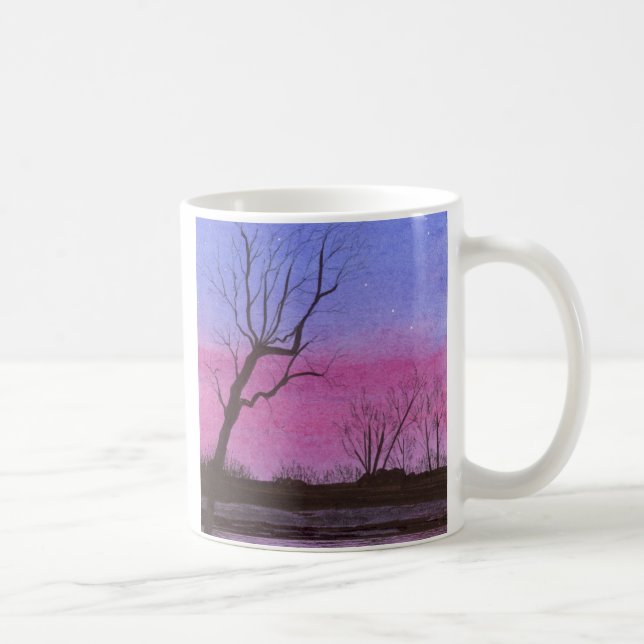 Taza De Café Creek nocturno (Derecha)