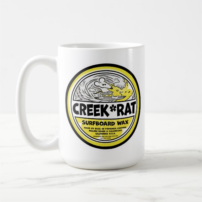 Taza De Café Creek Rat - Creekrat Cartoon Studios (Izquierda)