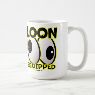 Taza De Café Creekrat Personalizado Studios "Loon Equipped" 202