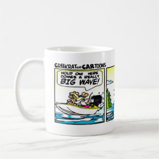 Taza De Café Creekrat Personalizados de historieta tira de fliv