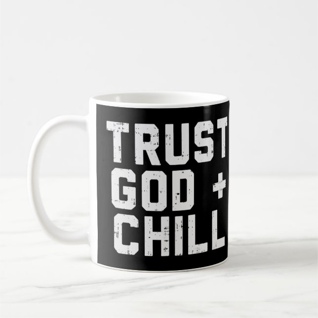 Taza De Café Créeme Dios Gracioso Jesús Fe Cristo Religioso (Izquierda)