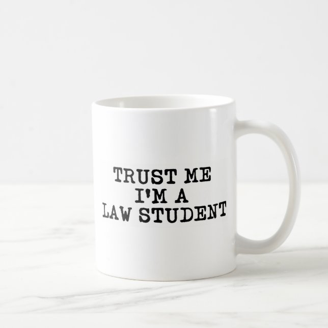 Taza De Café Créeme, soy estudiante de Derecho (Derecha)