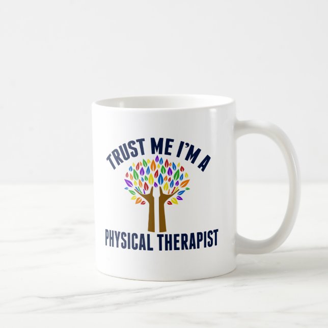 Taza De Café Créeme, soy terapeuta físico (Derecha)