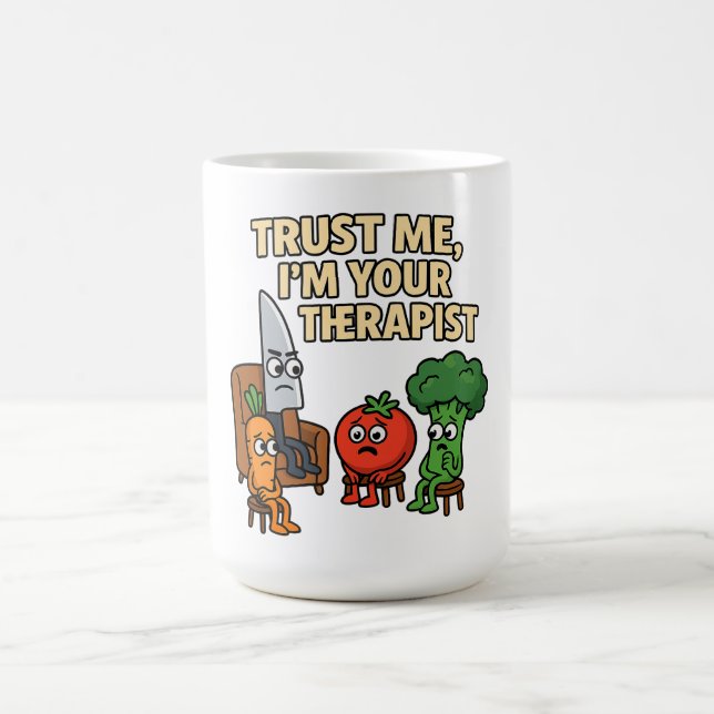Taza De Café Créeme, soy tu terapeuta - Personalizado divertida (Centro)