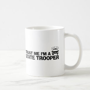 Taza De Café Créeme, soy un policía estatal