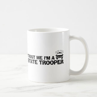 Taza De Café Créeme, soy un policía estatal