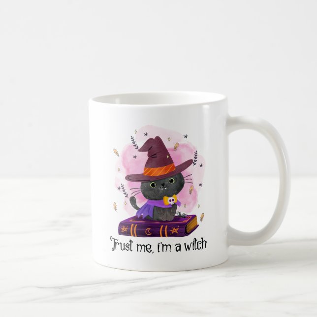 Taza De Café Créeme, soy una bruja (Derecha)