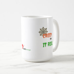 Taza De Café Creep It Real – Divertido Halloween