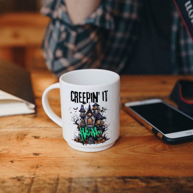Taza De Café Creeping' it real.w (Subido por el creador)