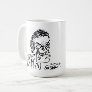 Taza De Café creepy villain cartoon art
