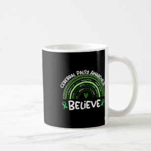 Taza De Café Creer conciencia de la parálisis cerebral Mes de S