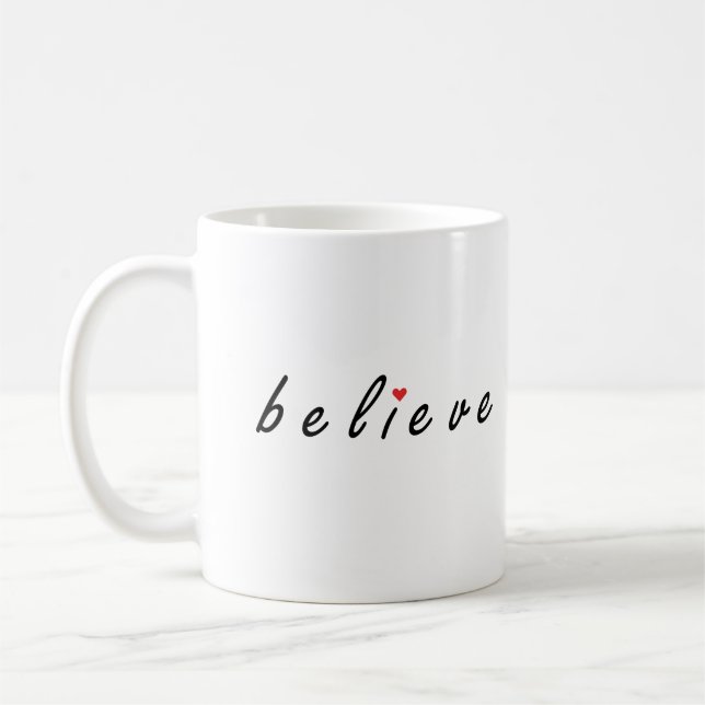Taza De Café Creer, creer (Izquierda)