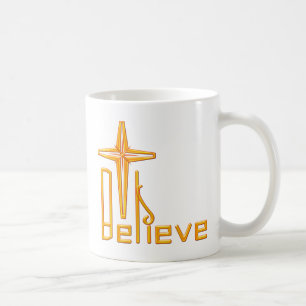Taza De Café Creer cristiano