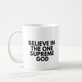 Taza De Café Creer en el Dios Supremo