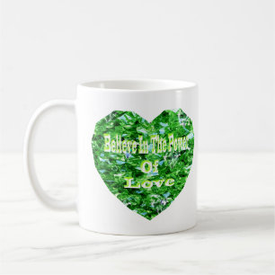 Taza De Café Creer En El Poder Del Amor, Café Mug