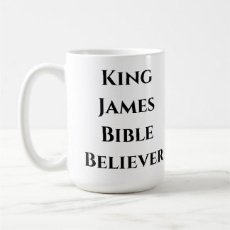 Taza De Café Creer en la Biblia Salmos Escritura Verse