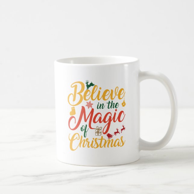 Taza De Café Creer en la magia (Derecha)