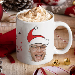 Taza De Café Creer En La Magia De Los Navidades | Foto Santa