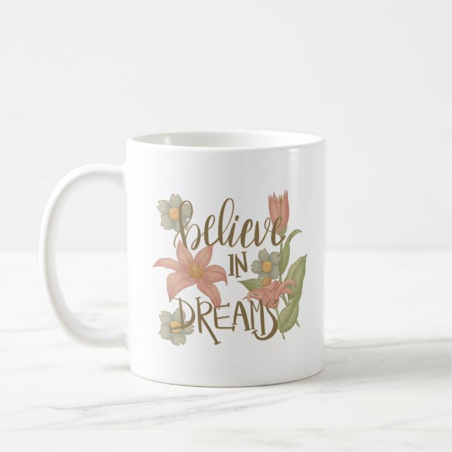 Taza De Café creer en los sueños (Izquierda)