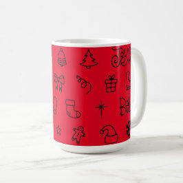 Taza De Café Creer en Navidades, café Mug