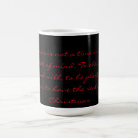 Creer en Navidades, café Mug