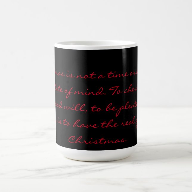 Taza De Café Creer en Navidades, café Mug (Centro)