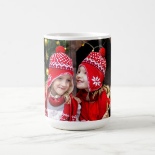 Taza De Café Creer en Navidades, taxista de café fotográfico