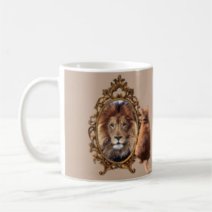 Taza De Café Creer En Sí Mismo   León Inspirador