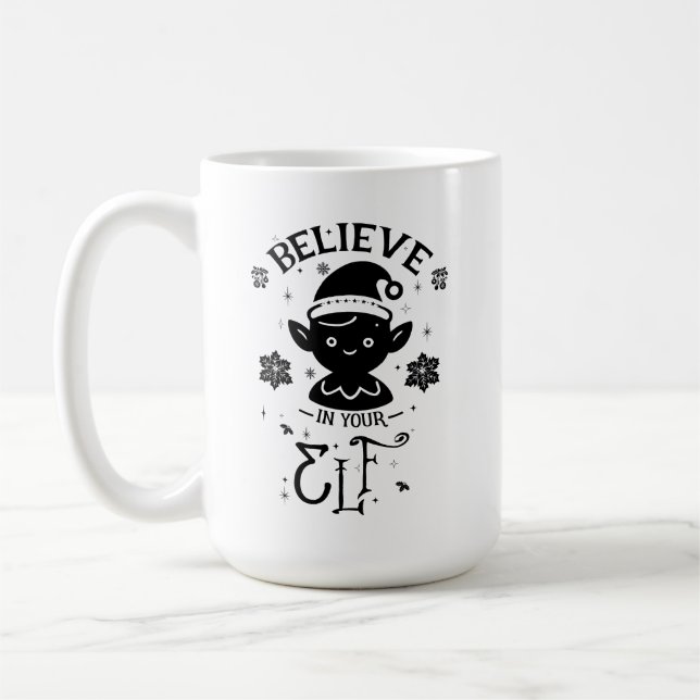 Taza De Café Creer en tu elfo (Izquierda)