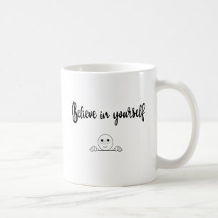 Taza De Café Creer En Tu Propio Texto E Imagen