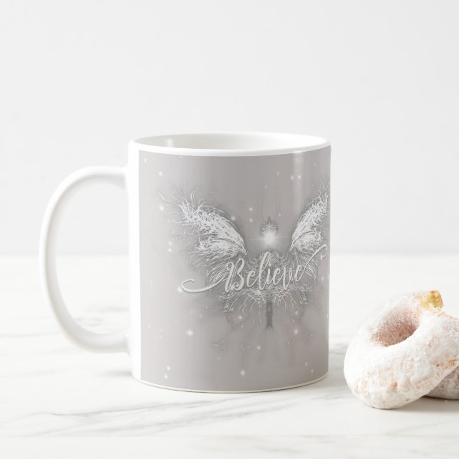 Taza De Café Creer Fantasía Starlight de hadas (Con donut)