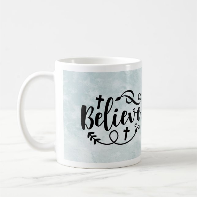 Taza De Café Creer Jesús (Izquierda)
