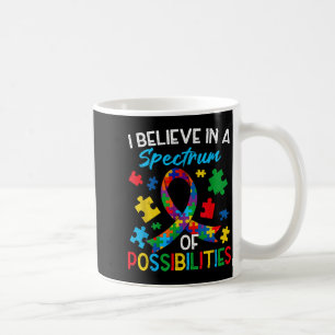 Taza De Café Creer posibilidades del espectro conciencia del au
