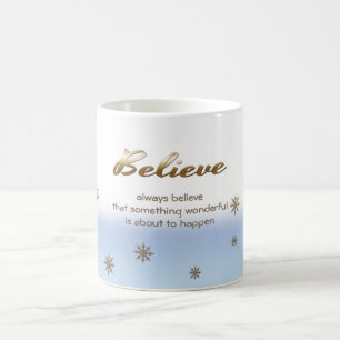 Taza De Café Creer. Regalo de navidades