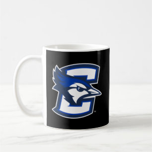 Taza De Café Creighton Bluejays Icono del pecho izquierdo