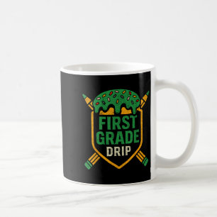 Taza De Café Crema De Hielo Béisbol De Primer Grado Niños De Vu