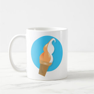 Taza De Café Crema de hielo suave de naranja y vainilla