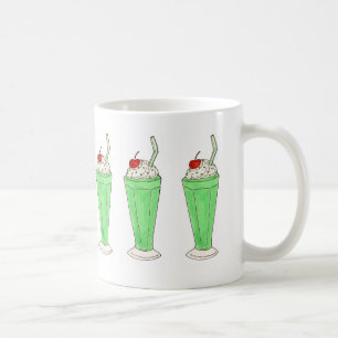 Taza De Café Crema verde de hielo de Shamrock Shake St. Patrick