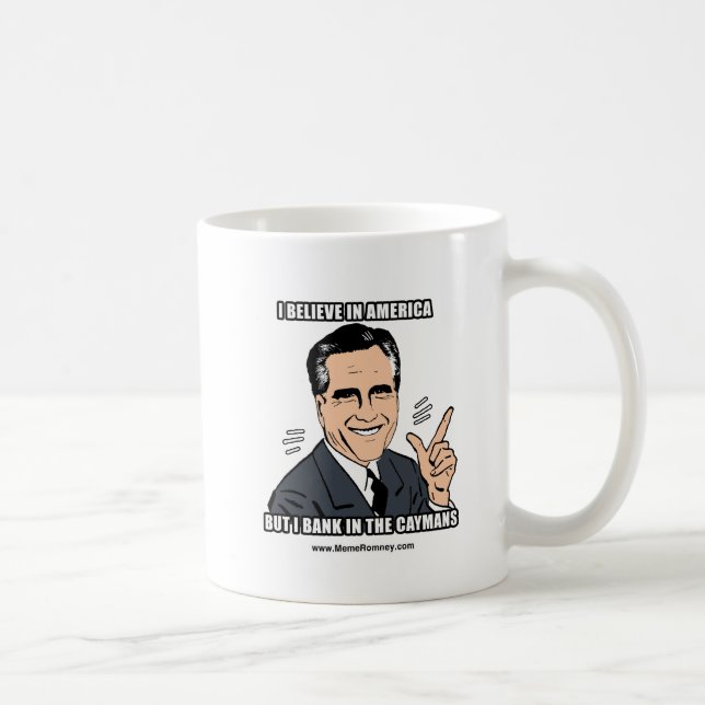 TAZA DE CAFÉ CREO EN AMÉRICA PERO EJERZO LA ACTIVIDAD BANCARIA (Derecha)