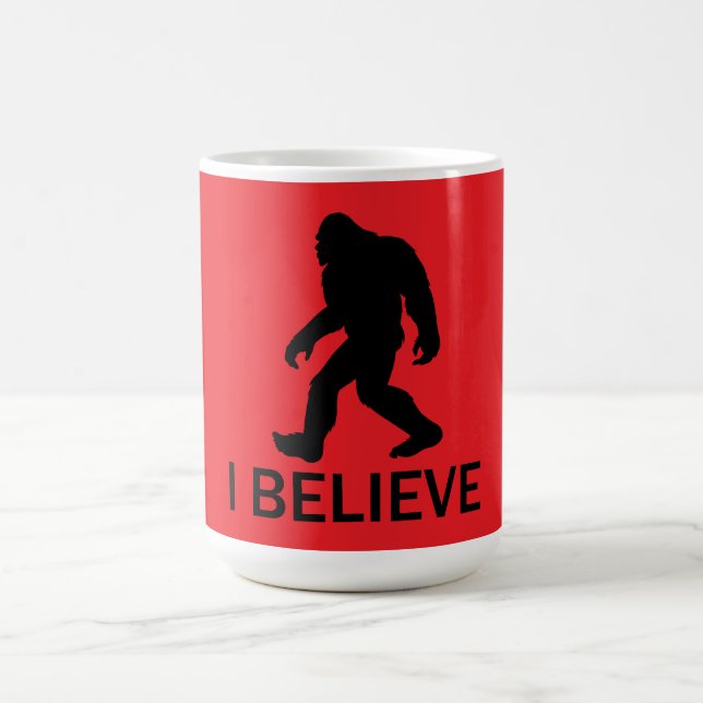 Taza De Café Creo en Bigfoot (Centro)