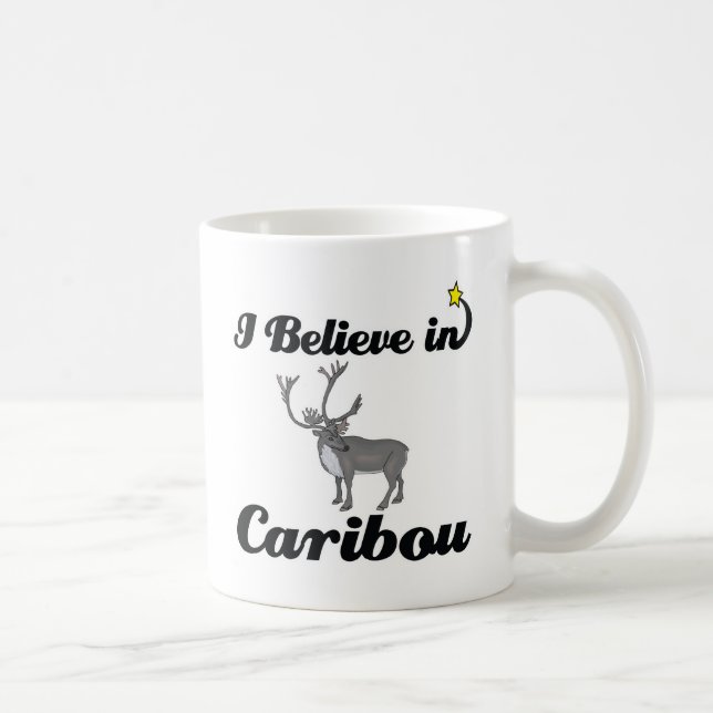 Taza De Café creo en caribú (Derecha)