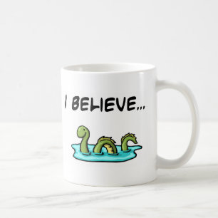 Taza De Café Creo en el monstruo de Loch Ness