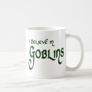 Taza De Café Creo en Goblins