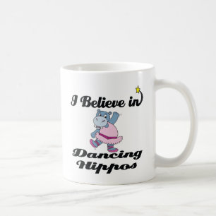 Taza De Café creo en hipopótamos bailarines