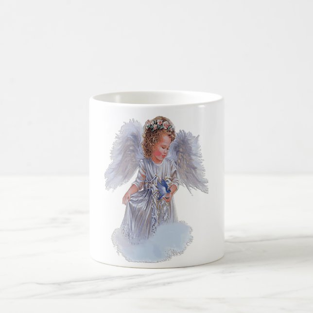 Taza De Café Creo en los ángeles (Centro)
