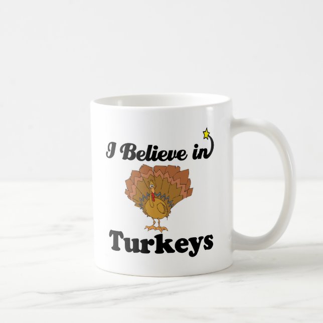 Taza De Café creo en los pavos (Derecha)