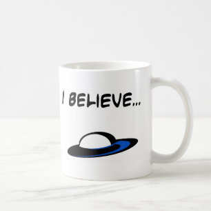 Taza De Café Creo en los UFO