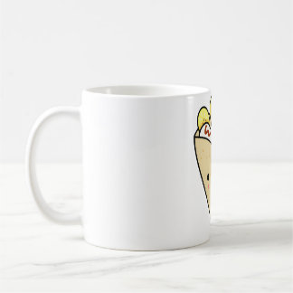 Taza De Café Crepe Kawaii de Plátanos y Crema