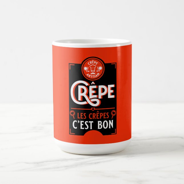 Taza De Café Crepes franceses (Centro)